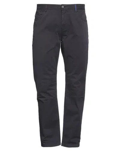 Harmont & Blaine Blaine. Man Pants Navy Size 40 Cotton, Elastane In Gray