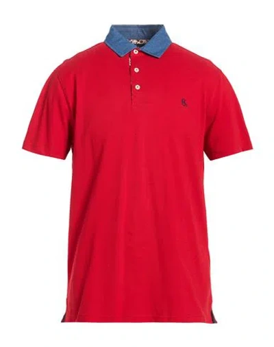 Harmont & Blaine Blaine Man Polo Shirt Red Size Xl Cotton