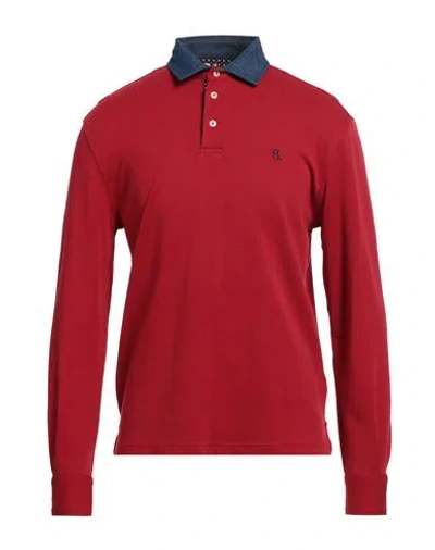 Harmont & Blaine Blaine. Man Polo Shirt Red Size Xxl Cotton