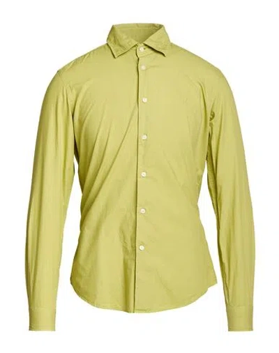 Harmont & Blaine Blaine. Man Shirt Lime Green Size M Cotton