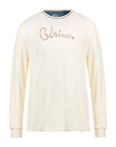 Harmont & Blaine Blaine. Man T-shirt Cream Size Xxl Cotton In White
