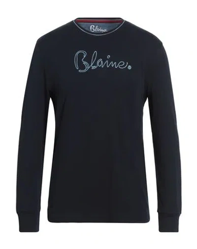 Harmont & Blaine Blaine. Man T-shirt Midnight Blue Size Xl Cotton