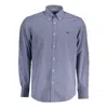 Harmont & Blaine Blue Cotton Men's Shirt In Blue