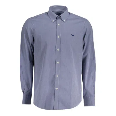 Harmont & Blaine Blue Cotton Men's Shirt