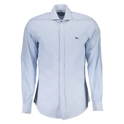 Harmont & Blaine Blue Cotton Shirt