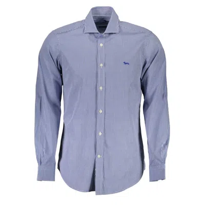 Harmont & Blaine Blue Cotton Shirt