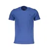Harmont & Blaine Blue Cotton T-shirt