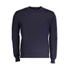 Harmont & Blaine Blue Wool Men's Sweater In Blue