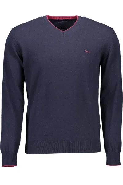 Harmont & Blaine Blue Wool Sweater