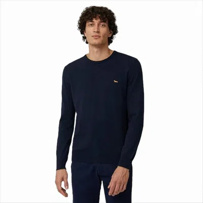 Harmont & Blaine Cashmere Blend Pullover With Stylish Stripes And Iconic Logo In Multi