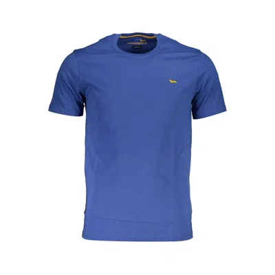 Harmont & Blaine Blue Cotton T-shirt