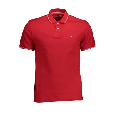 Harmont & Blaine Red Cotton Polo Shirt
