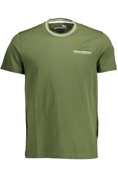 Harmont & Blaine Green Cotton Men T-shirt