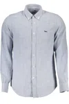 Harmont & Blaine Elegant Light Blue Cotton Shirt For Men