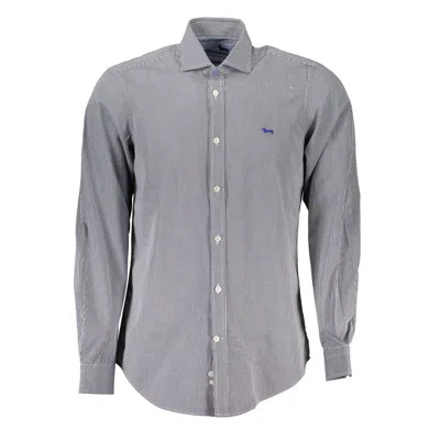 Harmont & Blaine Elegant Blue Long Sleeve Cotton Shirt