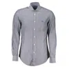 Harmont & Blaine Elegant Blue Long Sleeve Cotton Shirt In Blue