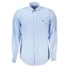 Harmont & Blaine Chic Light Blue Organic Cotton Shirt In Light Blue