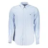 Harmont & Blaine Chic Light Blue Organic Cotton Shirt In Light Blue