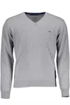 Harmont & Blaine Brown Wool Men Sweater In Gray