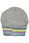 Harmont & Blaine Elegant Wool Blend Cap With Men's Embroidery In Gray