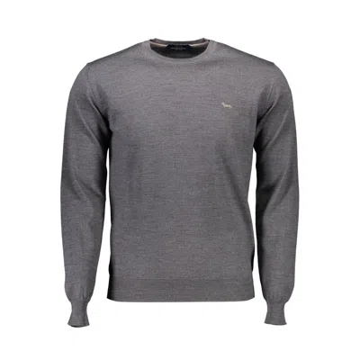Harmont & Blaine Grey Wool Men Jumper