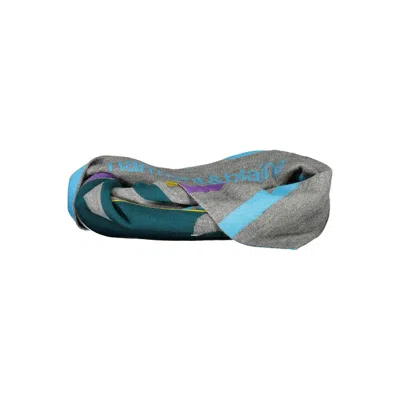Harmont & Blaine Gray Wool Scarf