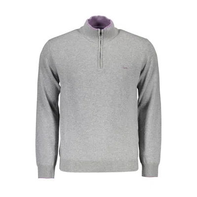 HARMONT & BLAINE GRAY WOOL SWEATER