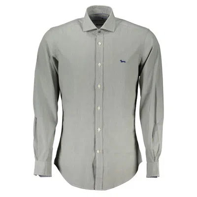 Harmont & Blaine Green Cotton Men's Shirt