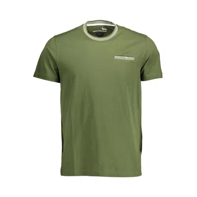 Harmont & Blaine Green Cotton Men T-shirt