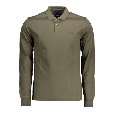 Harmont & Blaine Green Cotton Polo Shirt