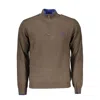 Harmont & Blaine Half-zip Contrast Detail Sweater