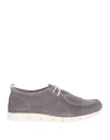 Harmont & Blaine Jeans Man Lace-up Shoes Grey Size 11 Leather In Grey