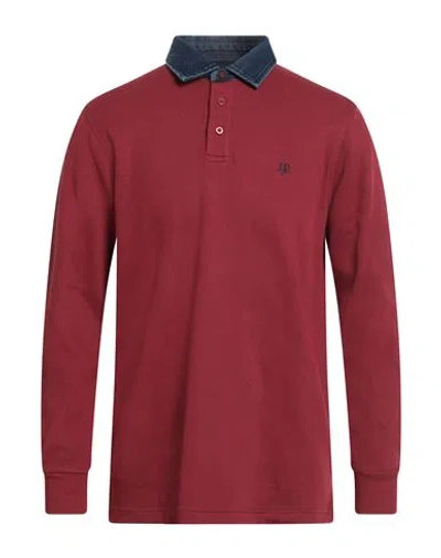 Harmont & Blaine Jeans Man Polo Shirt Brick Size 3xl Cotton