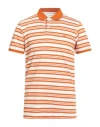 Harmont & Blaine Jeans Man Polo Shirt Orange Size Xxl Cotton