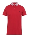 Harmont & Blaine Jeans Man Polo Shirt Red Size Xxl Cotton