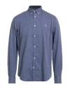 Harmont & Blaine Jeans Man Shirt Blue Size 3xl Cotton