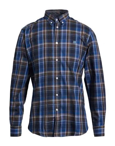 Harmont & Blaine Jeans Man Shirt Blue Size 3xl Cotton