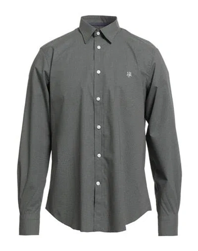 Harmont & Blaine Jeans Man Shirt Khaki Size 3xl Cotton In Sand