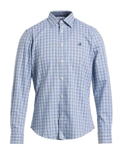 Harmont & Blaine Jeans Man Shirt Light Blue Size 3xl Cotton