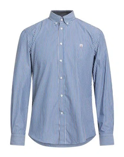 Harmont & Blaine Jeans Man Shirt Navy Size 3xl Cotton
