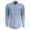 Harmont & Blaine Chic Light Blue Organic Cotton Shirt In Light Blue