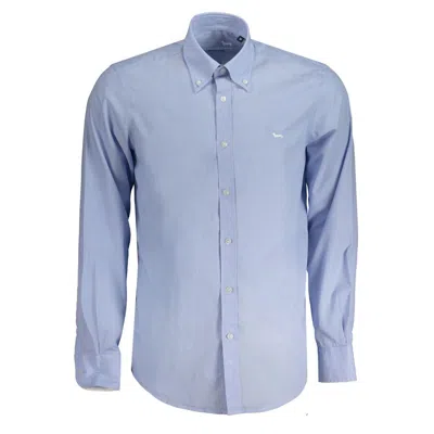 Harmont & Blaine Light Blue Cotton Regular Fit Shirt