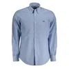 Harmont & Blaine Chic Light Blue Organic Cotton Shirt In Light Blue