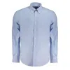 Harmont & Blaine Light Blue Cotton Men Shirt In Blue