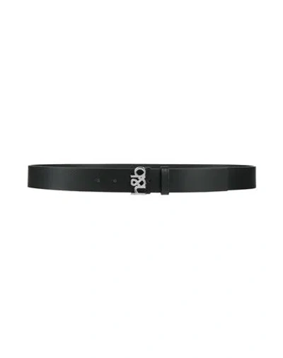 Harmont & Blaine Man Belt Black Size 39.5 Leather