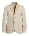 Harmont & Blaine Man Blazer Beige Size 40 Cotton