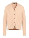 Harmont & Blaine Man Cardigan Blush Size L Wool In Pink