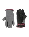 Harmont & Blaine Man Gloves Grey Size Xxl Leather, Cotton In Grey