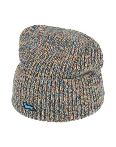 Harmont & Blaine Man Hat Yellow Size Onesize Polyamide, Wool, Viscose, Cashmere