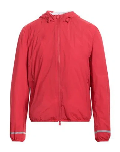 Harmont & Blaine Man Jacket Red Size Xl Nylon, Elastane